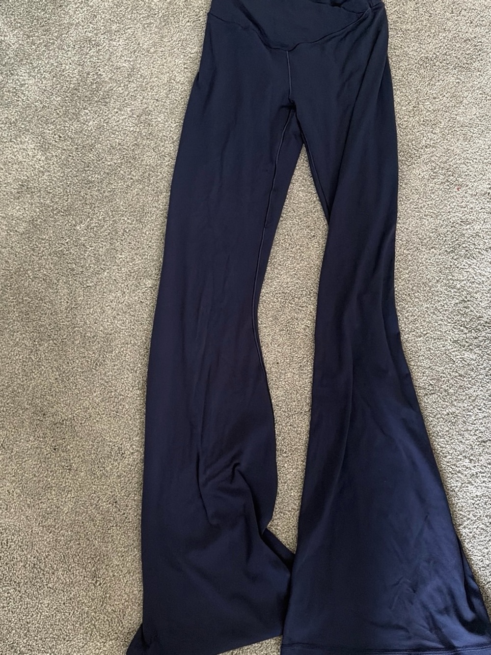 aerie Navy Flared Leggings